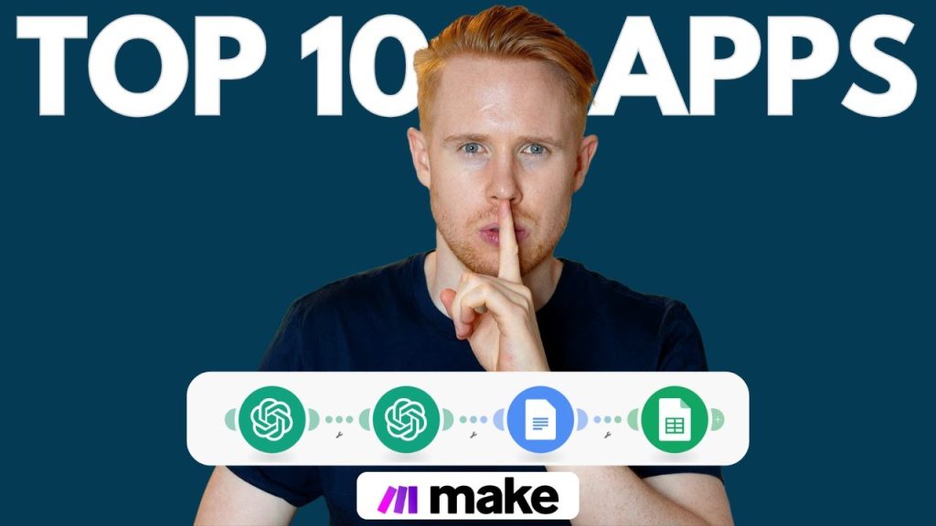 AI 자동화툴_초보에서 프로로 나아가기 위한 10가지 무료 Make.com 앱_Jono Catliff