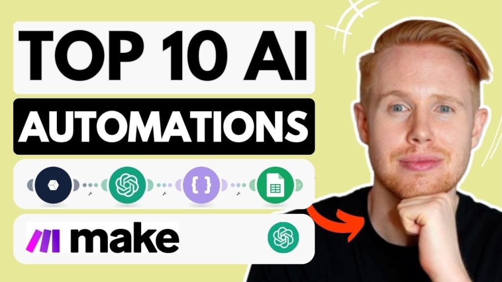 AI 자동화툴_당신이 필요로 하는지 몰랐던 10가지 Make.com AI 자동화 (이것들을 훔쳐가세요)
_Jono Catliff