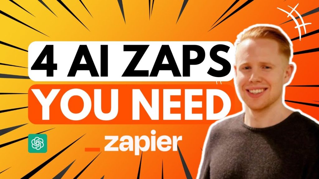 AI 자동화툴_당신이 좋아할 4가지 Zapier AI 자동화
_Jono Catliff