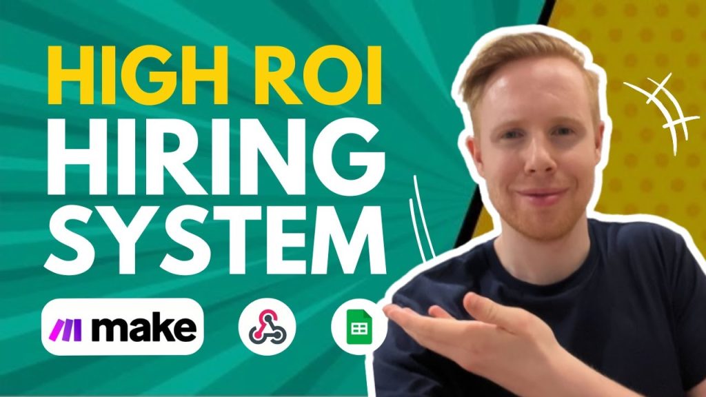 AI 자동화툴_Make.com을 사용하여 채용의 100%를 자동화하세요
_Jono Catliff