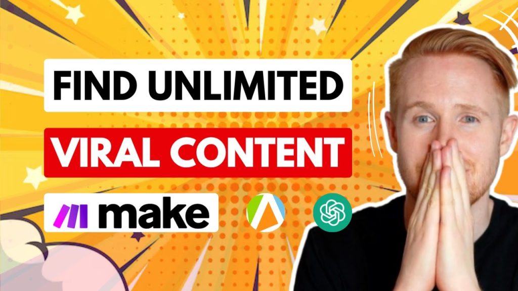 AI 자동화툴_Make.com으로 클릭 한 번으로 1,000개 이상의 바이럴 틱톡 아이디어 생성하기_Jono Catliff