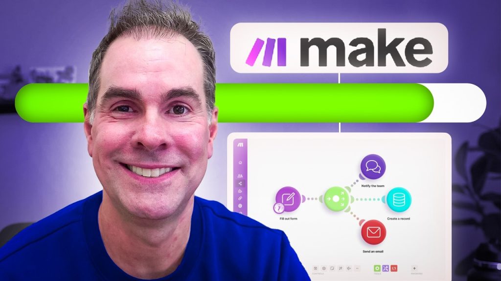 ai 노코더 자동화_ 22분 안에 Make.com의 80%를 배우기Learn 80% of Make.com In 22 Minutes [번역 및 요약]