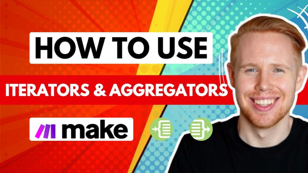 AI 자동화툴_Make.com Iterators & Aggregators 설명 (+ 내가 가장 좋아하는 자동화)_Jono Catliff