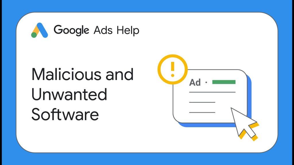 구글애드_Google Ads 정책 위반: 악성 소프트웨어 및 유해한 소프트웨어 정의