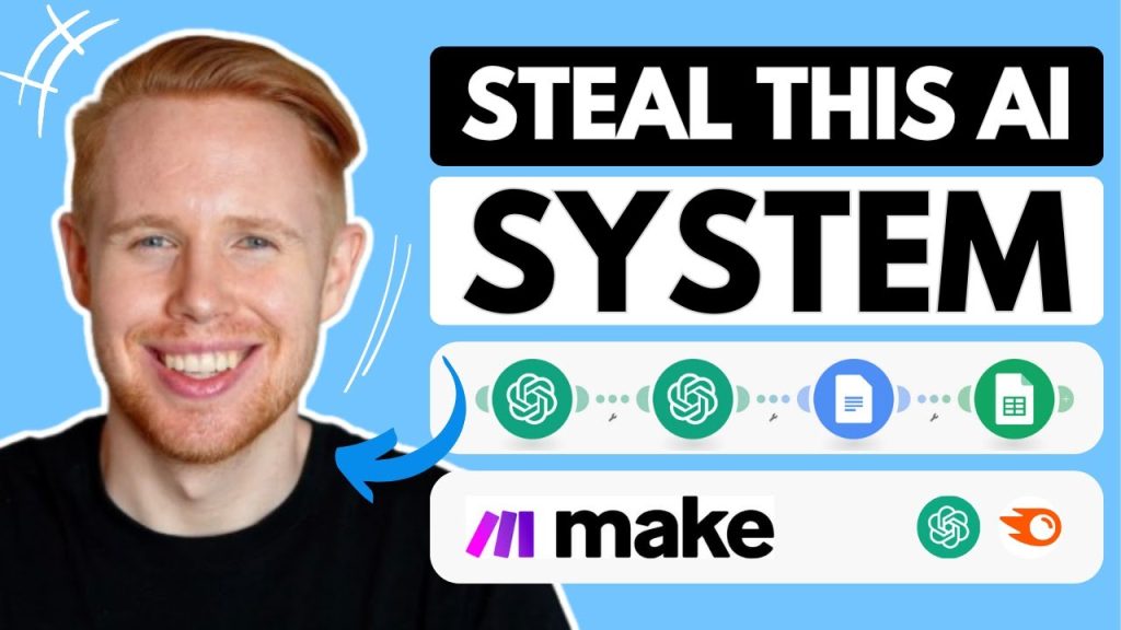AI 자동화툴_make.com AI 블로그 시스템 훔쳐가기 (10개월 만에 일일 10 클릭에서 1,500 클릭으로)_Jono Catliff