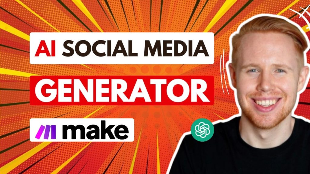 AI 자동화툴_Make.com 시스템으로 모든 소셜 미디어 콘텐츠 자동화 (매일 50개 이상 게시물) _Jono Catliff
